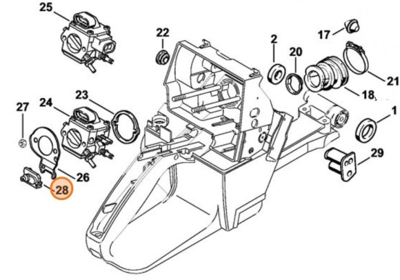 Наконечник STIHL 11281820700