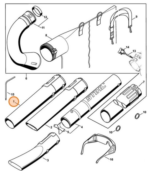 Сопло STIHL 42297086300