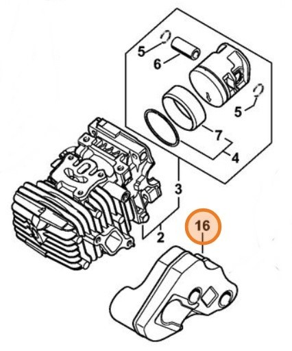 Глушитель выхлопа (11371400606)