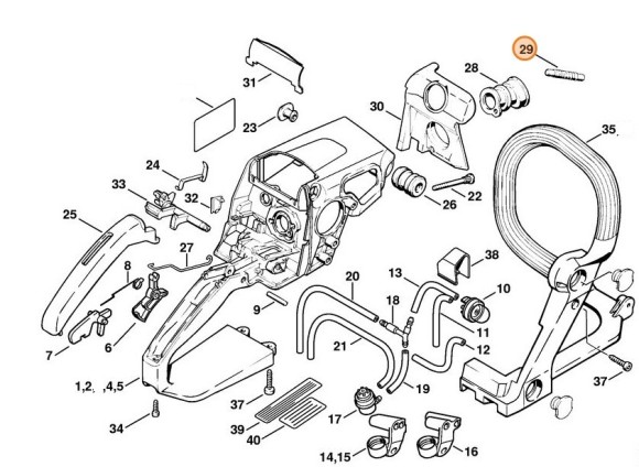 Імпульсний шланг STIHL 11231418600