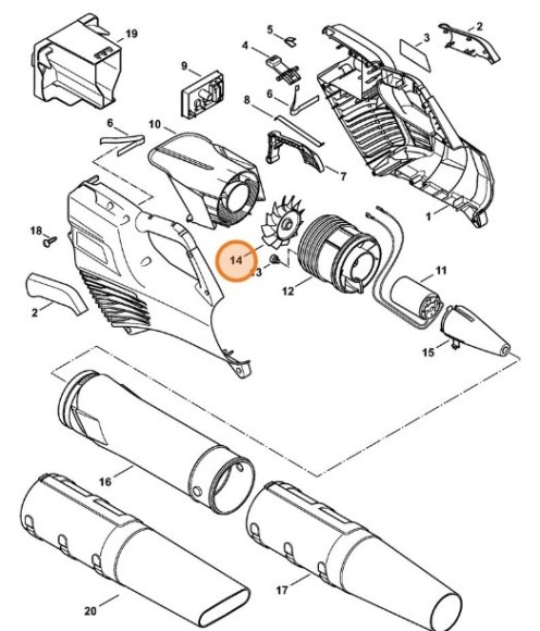 Лопастное колесо (48667700401)