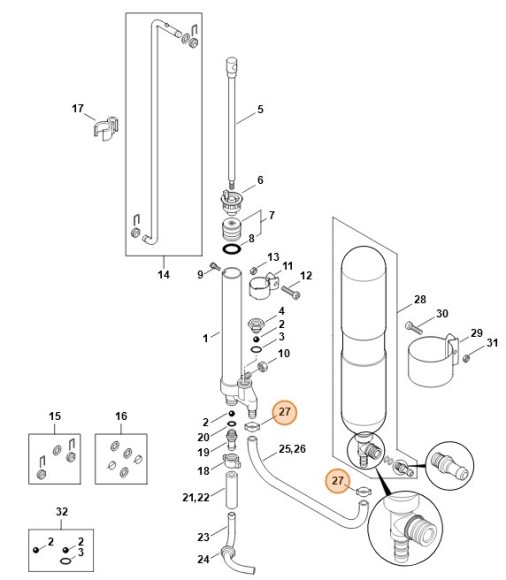 Планка зажимная 15-18 (07971801414)