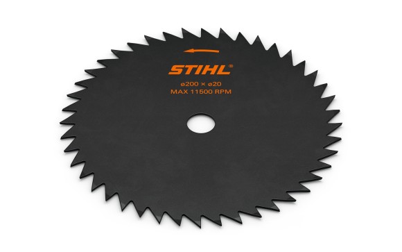 Режущее полотно с остроугольными зубцами STIHL 200мм, 44зуб. (40007134200)
