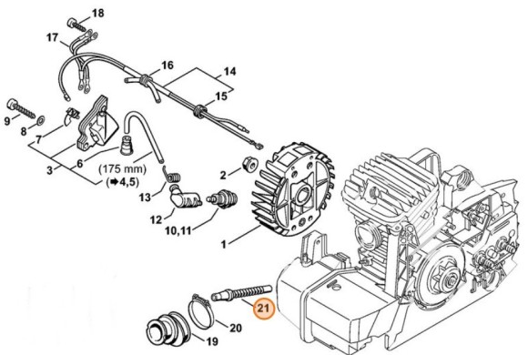Імпульсний шланг STIHL 11271418600