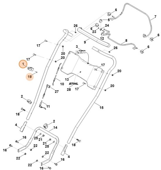 Направляюча троса STIHL 00007603801