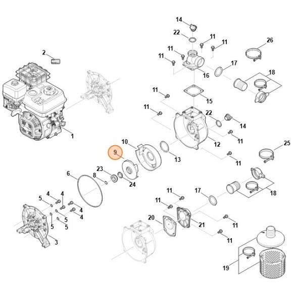 Лопастное колесо (VB037700400)