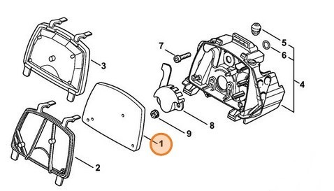 Фильтровальная вставка STIHL 00001240800