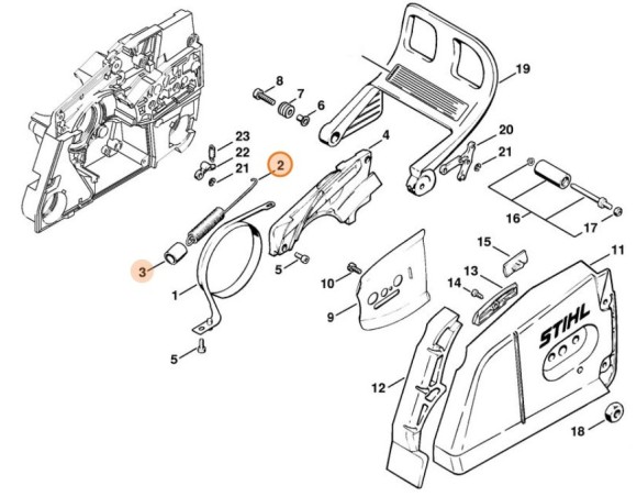 Пружина растяжения (11241605500)