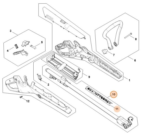 Стрела 24,0 мм x 744 мм (FA107107101)