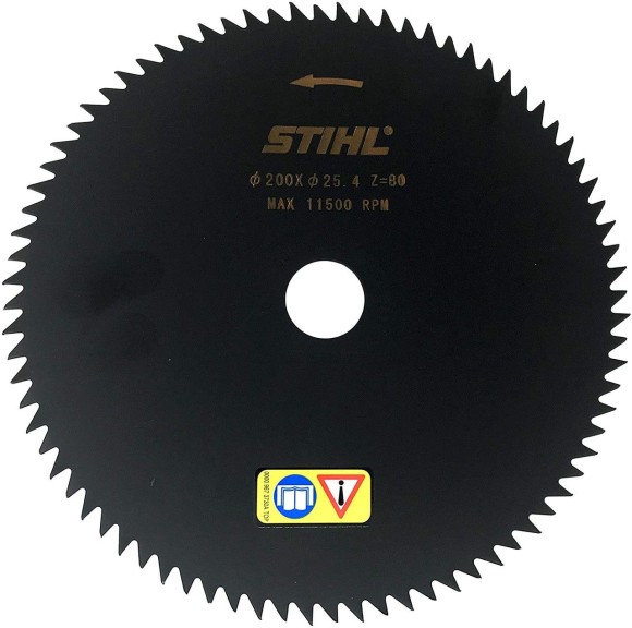 Режущее полотно с остроугольными зубцами STIHL 200мм, 80зуб. (41127134201)