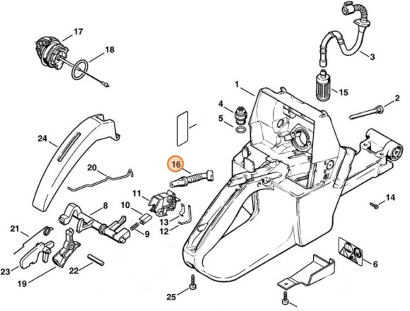 Імпульсний шланг STIHL 11281418600