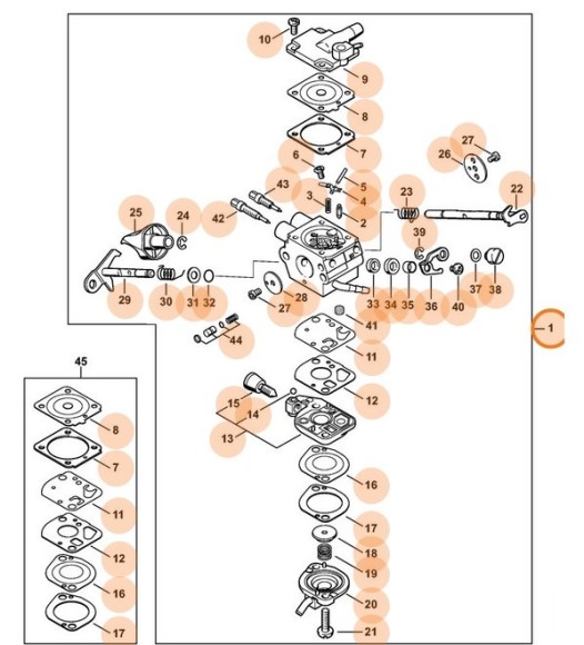 Карбюратор 4282/11 (42821200611)
