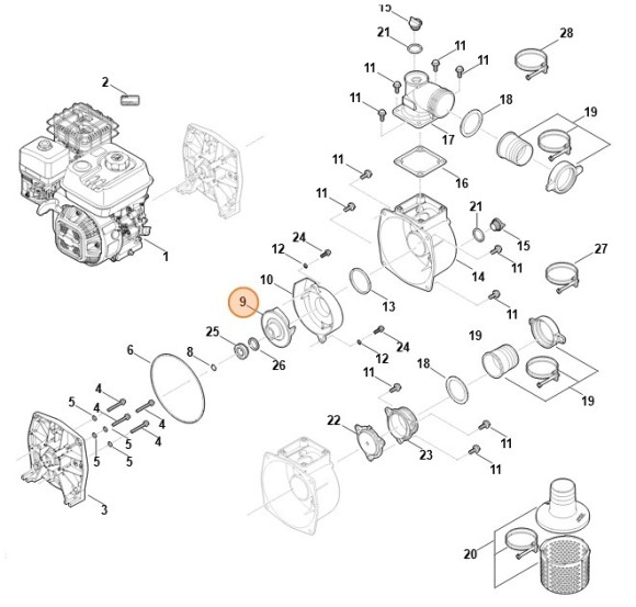 Лопастное колесо (VB047700400)