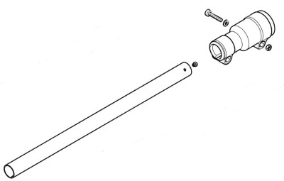 Штанга 25,4мм STIHL 41827107138 Штанга 25,4мм STIHL 41827107138