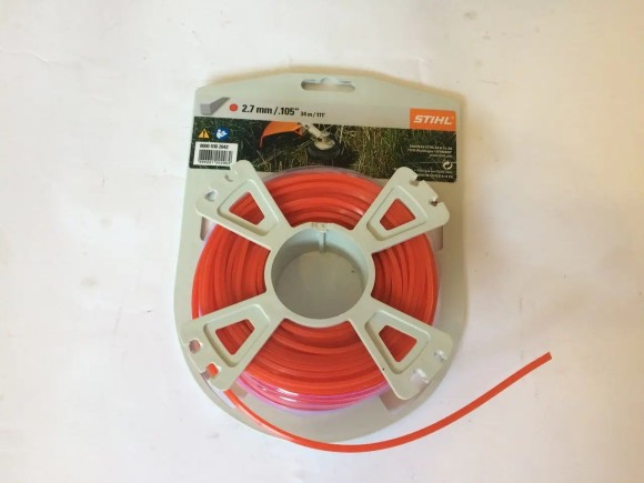 Косильная круглая струна STIHL 2.7мм х 32м (00009302342)
