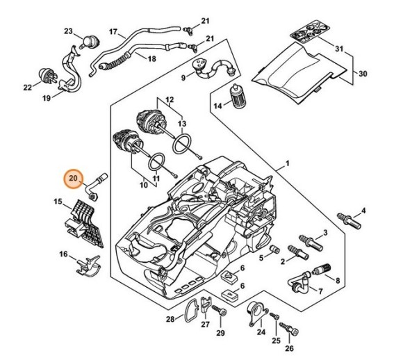 Імпульсний шланг STIHL 11371418600