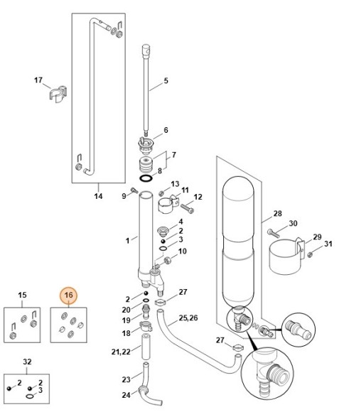 Набор складных штекеров (42470071001)