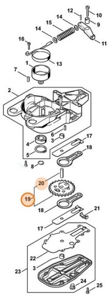 Зубчате колесо STIHL 42266407503