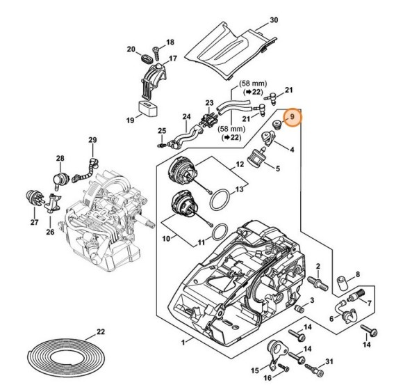 Наконечник STIHL 11419890600