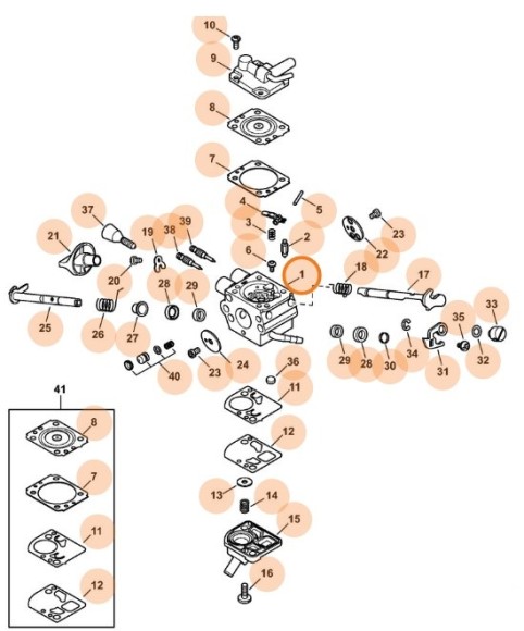Карбюратор 4283/01 (42831200601)