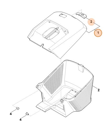 Контейнер для трави STIHL WA427602100