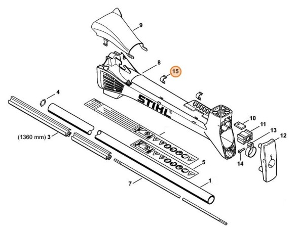 Держатель кабеля (41287922400)