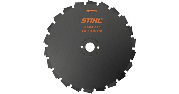 Режущее полотно с долотовидными зубцами STIHL 200мм, 22зуб. (41197134200)
