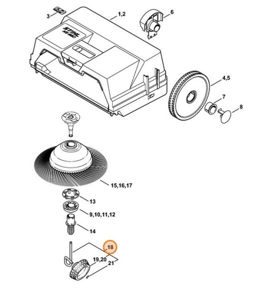 Диагональный комплект колес (48600071000)