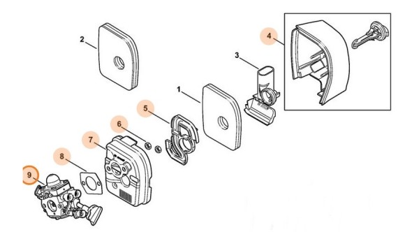 Карбюратор C1M-S203A (42411200607)