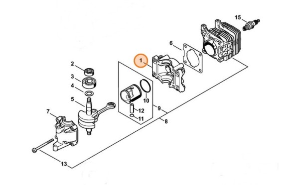 Картер STIHL 41400210300