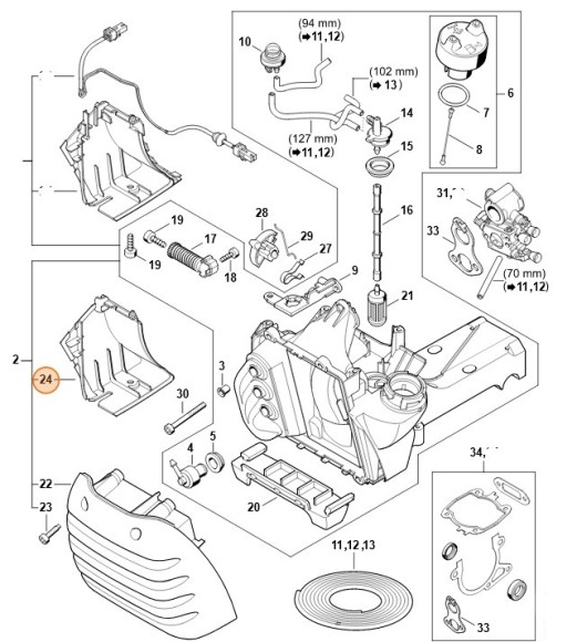 Повітропровід STIHL 42381416300