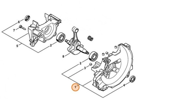 Половина картера вентилятора (41480202602)