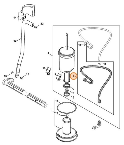Шланг STIHL 42556700300
