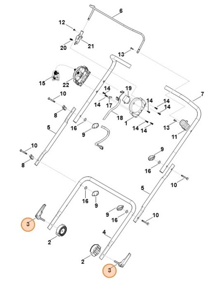 Натяжний важіль STIHL 62917405300