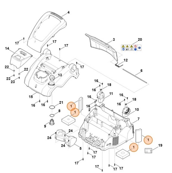 Набор фильтров (62910071090)