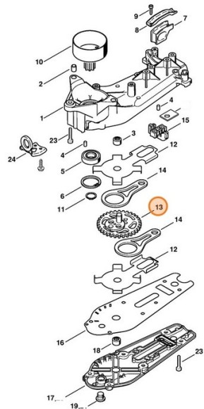 Зубчате колесо STIHL 42376407501