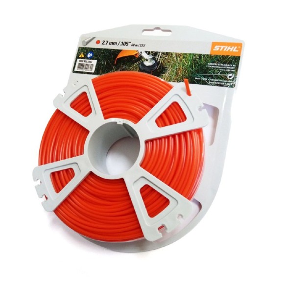 Косилочная круглая струна STIHL 2.7мм х 65м (00009302343)