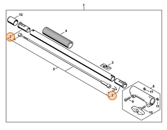 Гільза STIHL 41407917207
