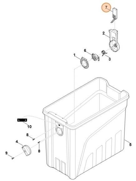 Замок STIHL 60137801805