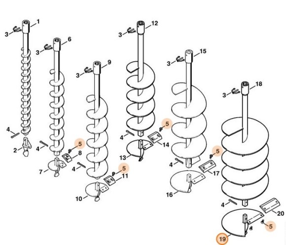 Сверлильная головка O 200 мм (44046803055)