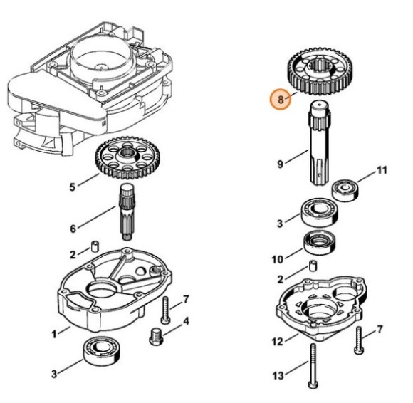 Зубчате колесо STIHL 43136420102