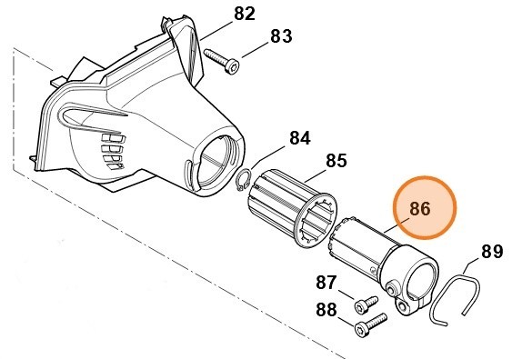 Гільза STIHL 41497907201