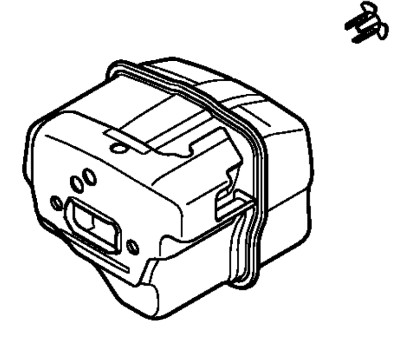Глушитель выхлопа (11411400611)