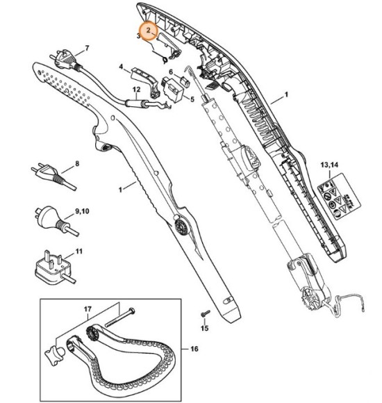 Замок рычага переключателя (48164356300)
