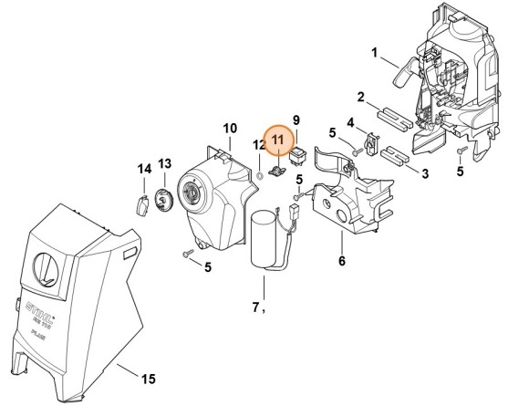 Контактний кулачок STIHL 49504354100