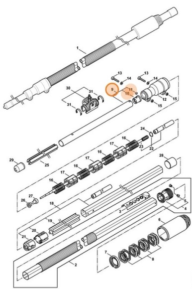 Стрела O 25,4 мм (41827107127)
