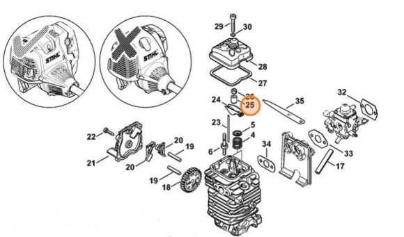 Гільза STIHL 41800382000