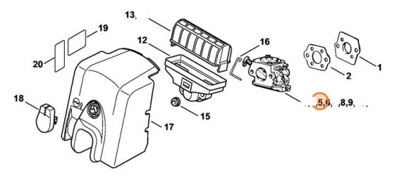 Карбюратор C1Q-100335G (11231200631)