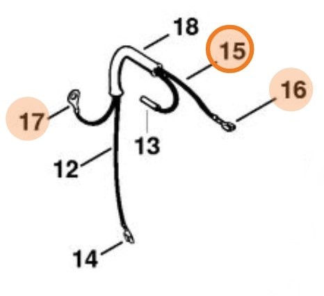 Масса кабеля 270 мм (11224402201).
