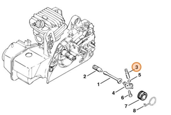 Масляний насос 0,65 STIHL 11236403201